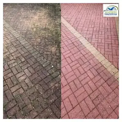 Terko tisztitas elotte es utana